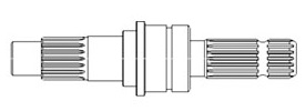 UF60269   PTO Shaft-1000 RPM---Replaces 9840406